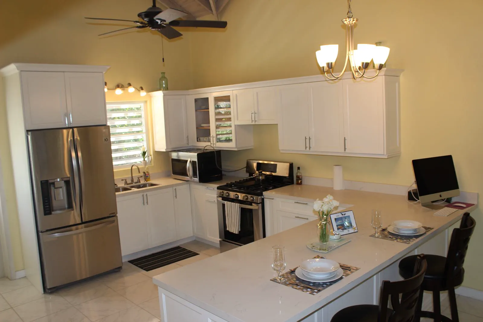 Countertop fabrication and fitting service in Long Point Nevis